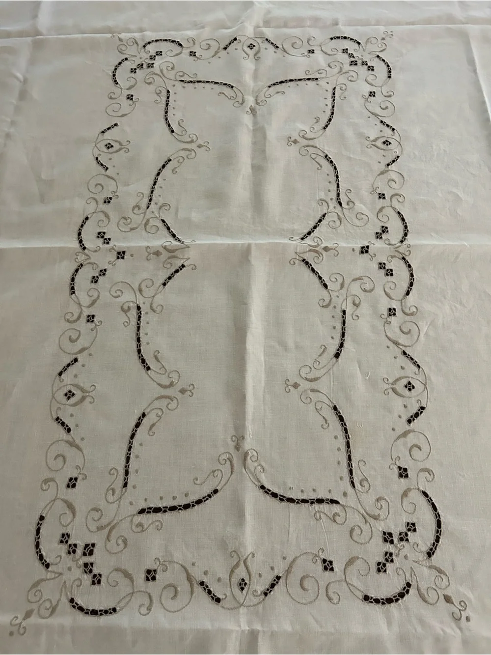 Handmade tablecloth plus